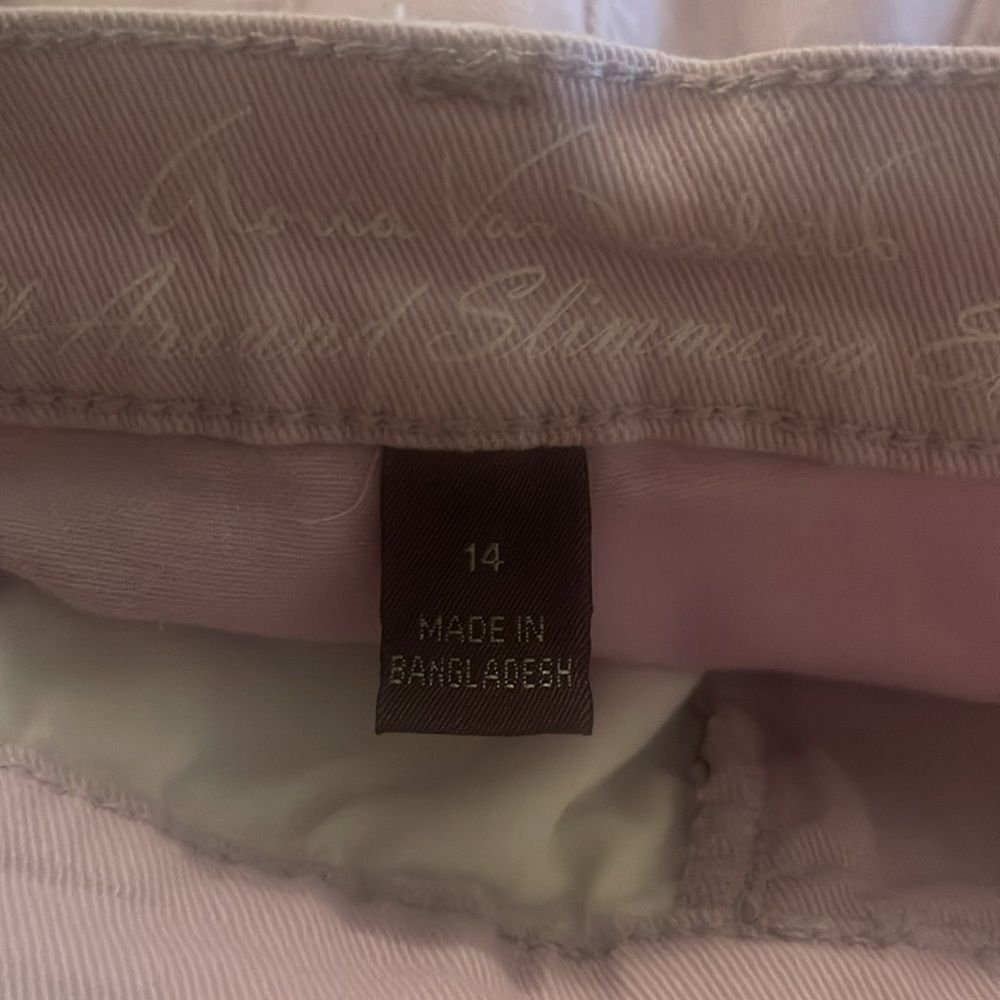 Gloria Vanderbilt light Purple size 14   All Around Slimming Effect Shorts - Picture 7 of 7